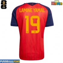 Spanien Lamine Yamal #19 Heimtrikot WM 2026 Kurzarm